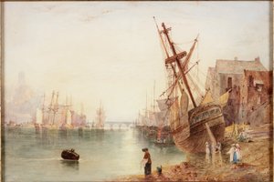 Il Tyne, 1828 da John Wilson Carmichael